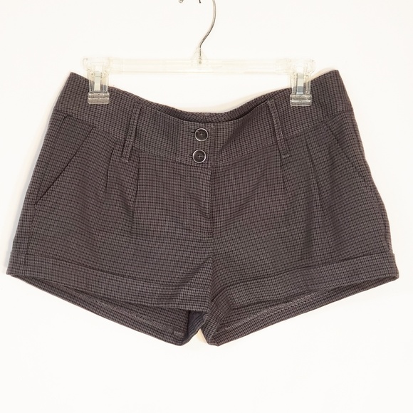 Candie's Pants - HOLD Candie's Shorts Juniors Size 7 Plaid Gray